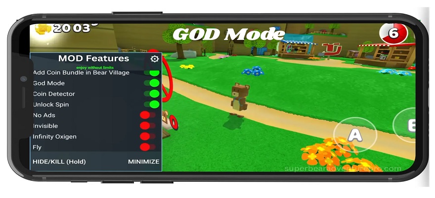 Super Bear Adventure Mod APK Super Bear Adventure Mod APK