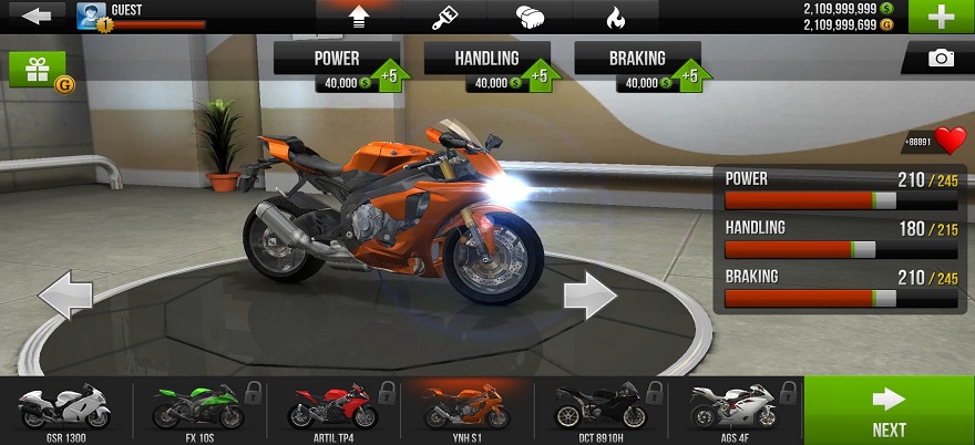 Traffic Rider Mod APK Fitur MOD Traffic Rider Mod APK